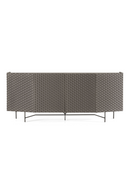 Patterned Silver 4-Door Sideboard | OROA Modern Raphael | Oroatrade.com