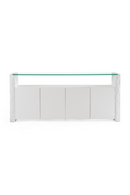 White Fiberglass Sideboard | OROA Modern Ashley | Oroatrade.com