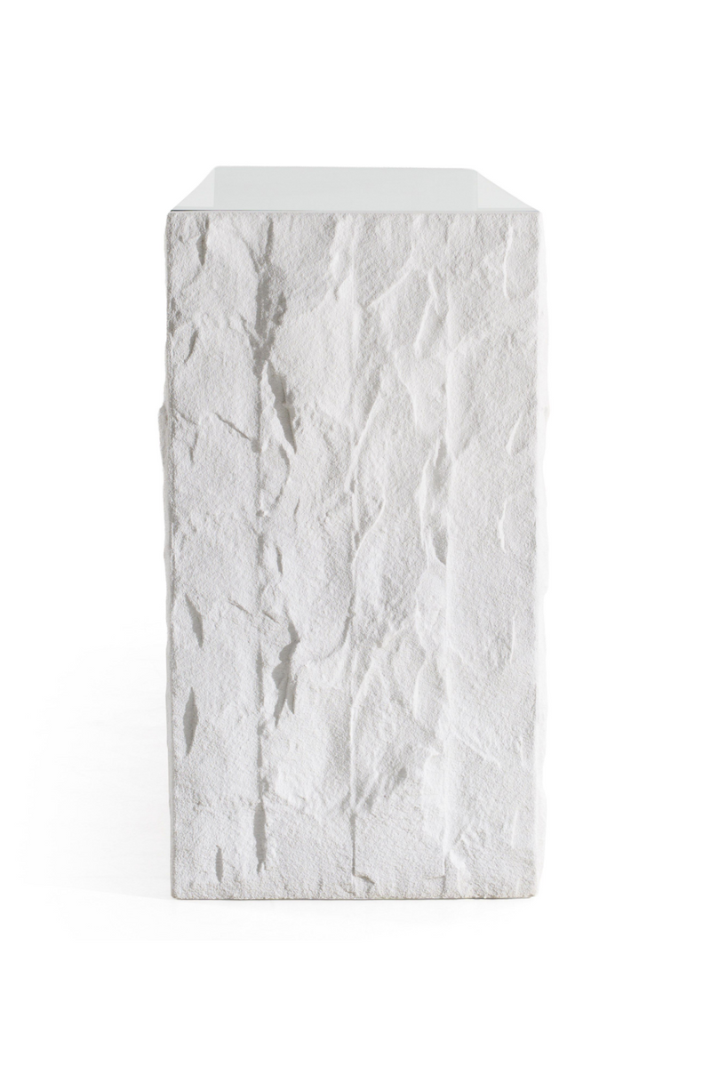 White Fiberglass Sideboard | OROA Modern Ashley | Oroatrade.com