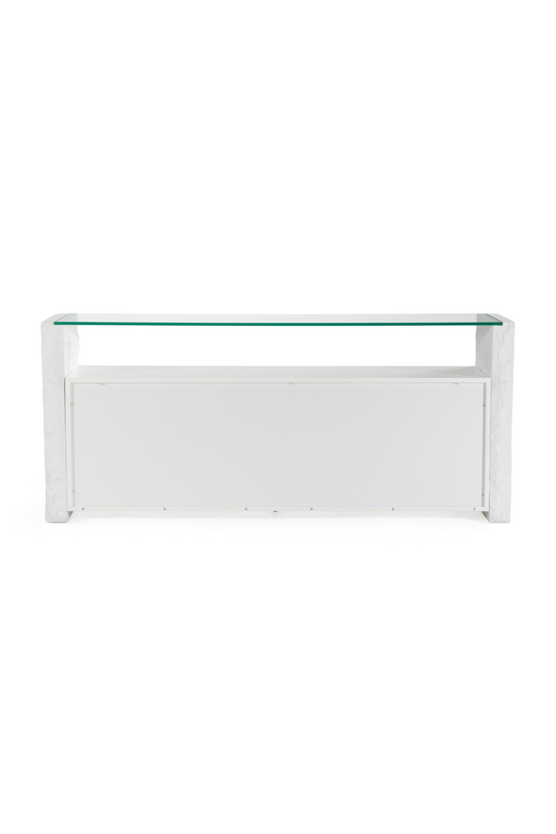 White Fiberglass Sideboard | OROA Modern Ashley | Oroatrade.com