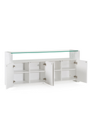 White Fiberglass Sideboard | OROA Modern Ashley | Oroatrade.com