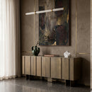 Travertine 4-Door Sideboard | OROA Modern Kiefer