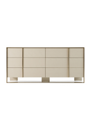 Beige Shagreen 6-Drawer Dresser | OROA Modern Cartier | Oroatrade.com