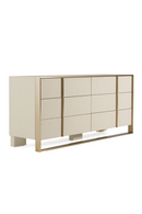 Beige Shagreen 6-Drawer Dresser | OROA Modern Cartier