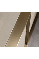 Beige Shagreen 6-Drawer Dresser | OROA Modern Cartier