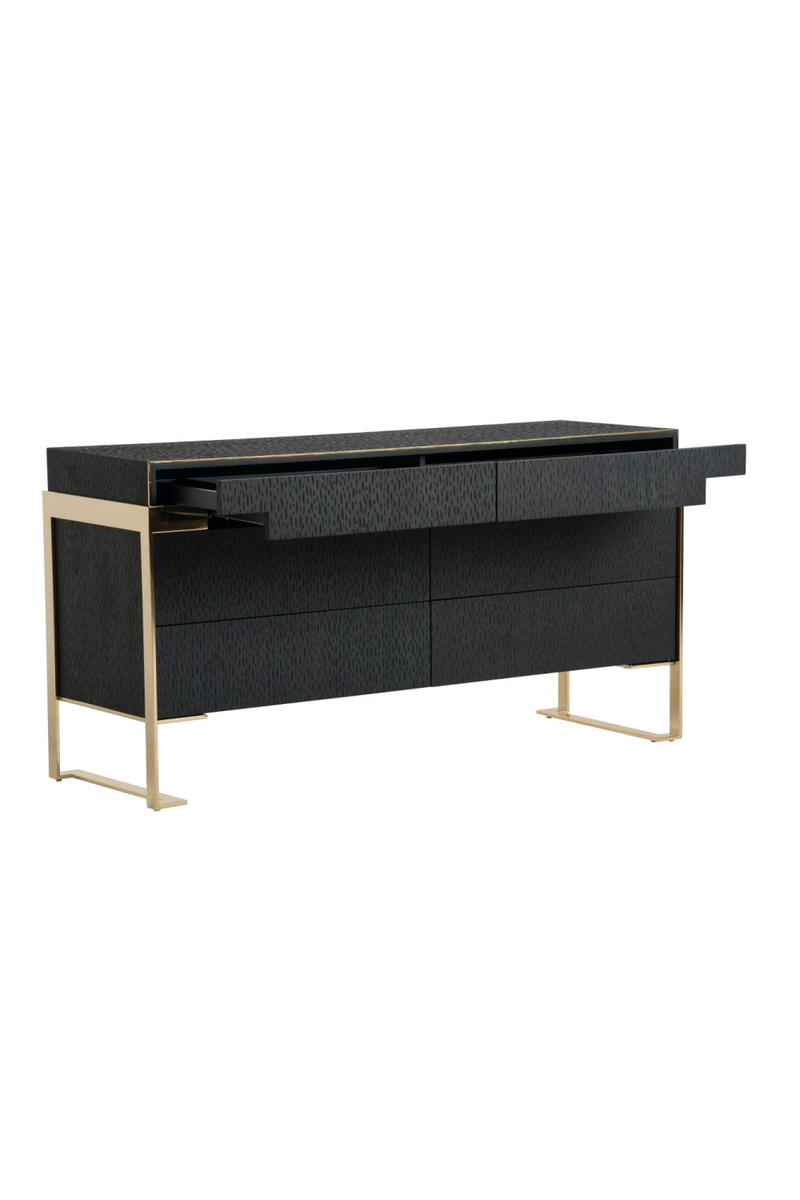 6-Drawer Wenge Oak Dresser | OROA Modern Rothsay | Oroatrade.com