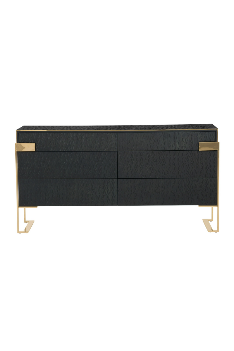 6-Drawer Wenge Oak Dresser | OROA Modern Rothsay | Oroatrade.com