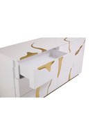 White 6-Drawer Dresser | OROA Modern Aspen | Oroatrade.com