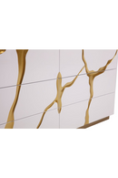 White 6-Drawer Dresser | OROA Modern Aspen | Oroatrade.com