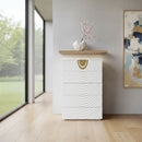 White 5-Drawer Chest | OROA Modern J1869 | Oroatrade.com