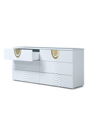 White 6-Drawer Dresser | OROA Modern J1869