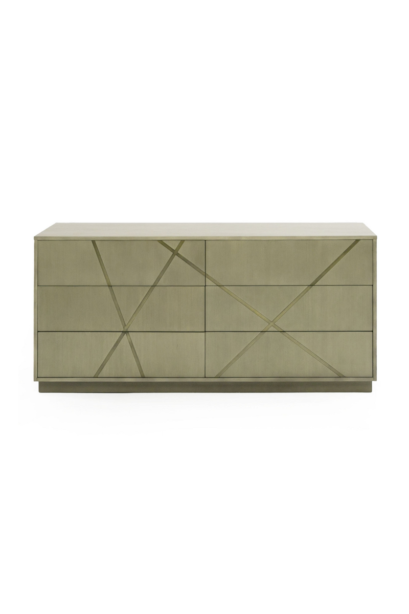 Birch Veneer 6-Drawer Dresser | OROA Modern Nixa | Oroatrade.com
