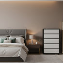 5-Drawer Aluminum Chest | OROA Modern Concord | Oroatrade.com
