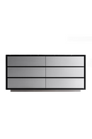 6-Drawer Aluminum Dresser | OROA Modern Concord | Oroatrade.com
