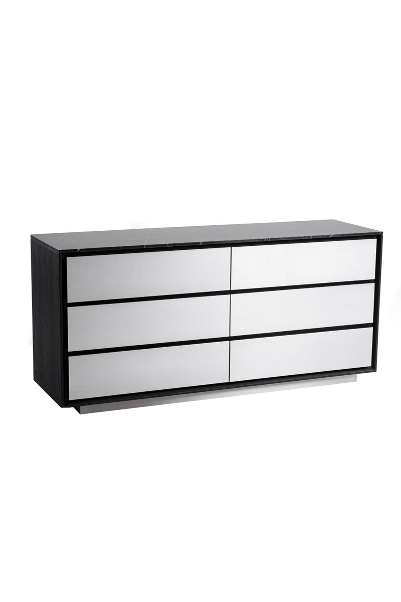 6-Drawer Aluminum Dresser | OROA Modern Concord | Oroatrade.com