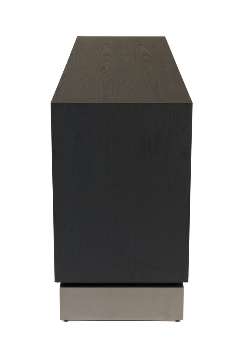 Matte Black Ash 6-Drawer Dresser | OROA Modern Cirque | Oroatrade.com