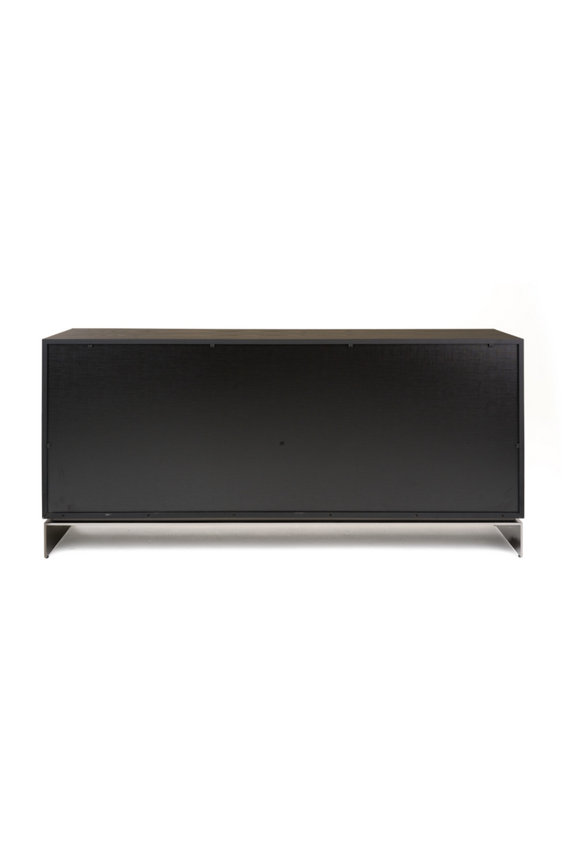 Matte Black Ash 6-Drawer Dresser | OROA Modern Cirque | Oroatrade.com