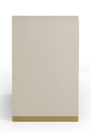 Beige Leatherette 6-Drawer Dresser | OROA Modern Florence | Oroatrade.com