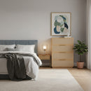 4-Drawer Rattan Chest | OROA Modern Gavin | Oroatrade.com