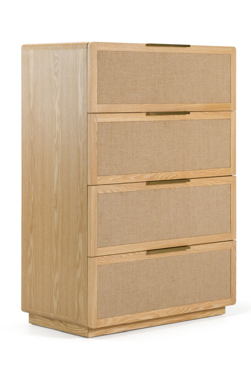 4-Drawer Rattan Chest | OROA Modern Gavin | Oroatrade.com