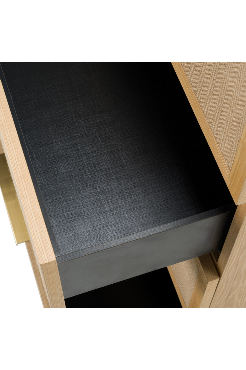 4-Drawer Rattan Chest | OROA Modern Gavin | Oroatrade.com