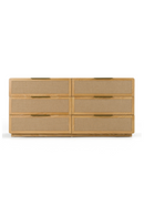 6-Drawer Rattan Dresser | OROA Modern Gavin | Oroatrade.com