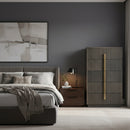 Distressed Black 5-Drawer Chest | OROA Modern Hortman | Oroatrade.com