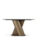 Travertine Bronze Console Table | OROA Modern Kiefer | Oroatrade.com