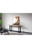 Natural Oak Veneer Console Table | OROA Modern K8963 | Oroatrade.com