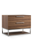 2-Drawer Wooden Nightstand | OROA Modern Helenora | Oroatrade.com