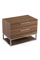 2-Drawer Wooden Nightstand | OROA Modern Helenora | Oroatrade.com