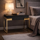 Wenge Oak Nightstand | OROA Modern Rothsay