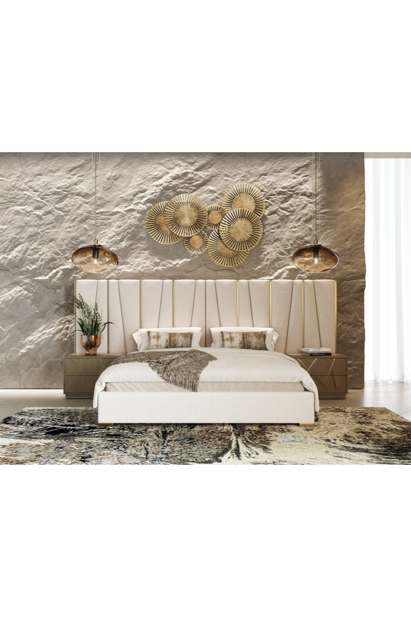 Birch Veneer 2-Drawer Nightstand | OROA Modern Nixa | Oroatrade.com