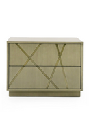 Birch Veneer 2-Drawer Nightstand | OROA Modern Nixa | Oroatrade.com