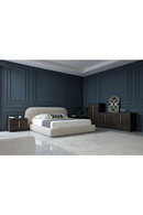 Distressed Black 2-Drawer Nightstand | OROA Modern Hortman | Oroatrade.com