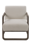 Gray Wood Framed Accent Chair | OROA Modern Wilber | Oroatrade.com