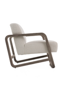 Gray Wood Framed Accent Chair | OROA Modern Wilber | Oroatrade.com