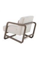Gray Wood Framed Accent Chair | OROA Modern Wilber | Oroatrade.com