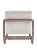 Gray Wood Framed Accent Chair | OROA Modern Wilber | Oroatrade.com