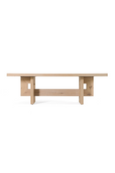 Natural White Oak Dining Table | OROA Modern Mineloa | Oroatrade.com