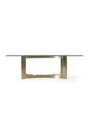 Brushed Brass Base Dining Table | OROA Modern Mingus | Oroatrade.com