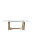 Brushed Brass Base Dining Table | OROA Modern Mingus