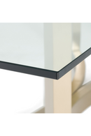 Brushed Brass Base Dining Table | OROA Modern Mingus