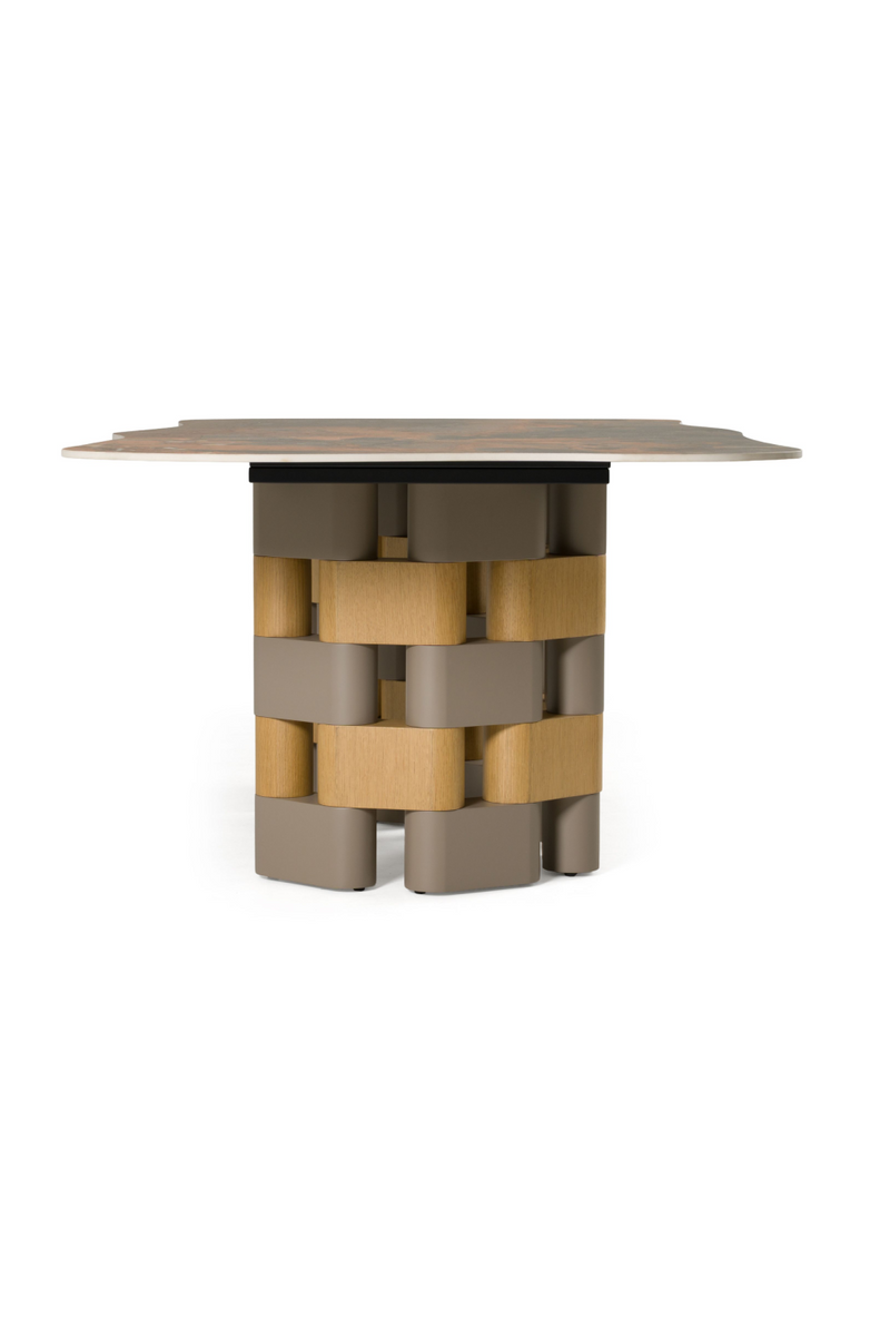 Dark Ceramic Dining Table | OROA Modern Falzone | Oroatrade.com