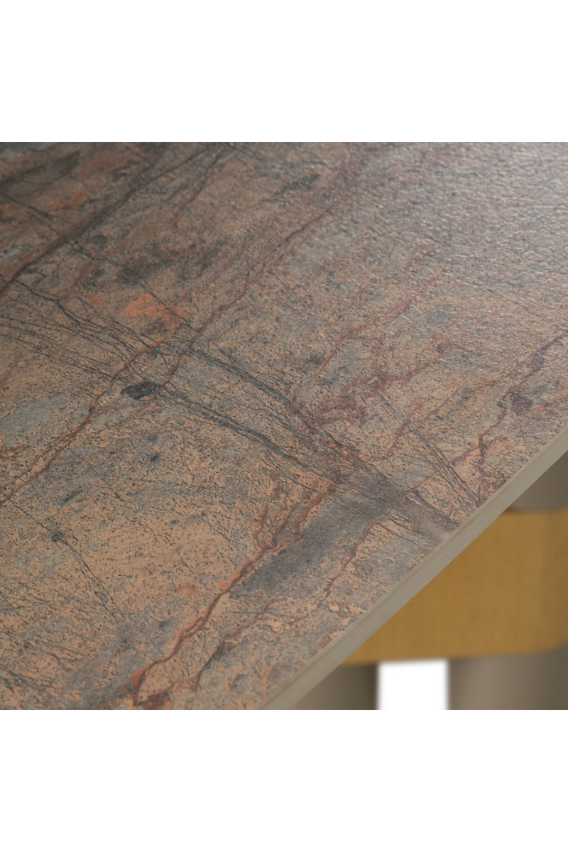 Dark Ceramic Dining Table | OROA Modern Falzone | Oroatrade.com