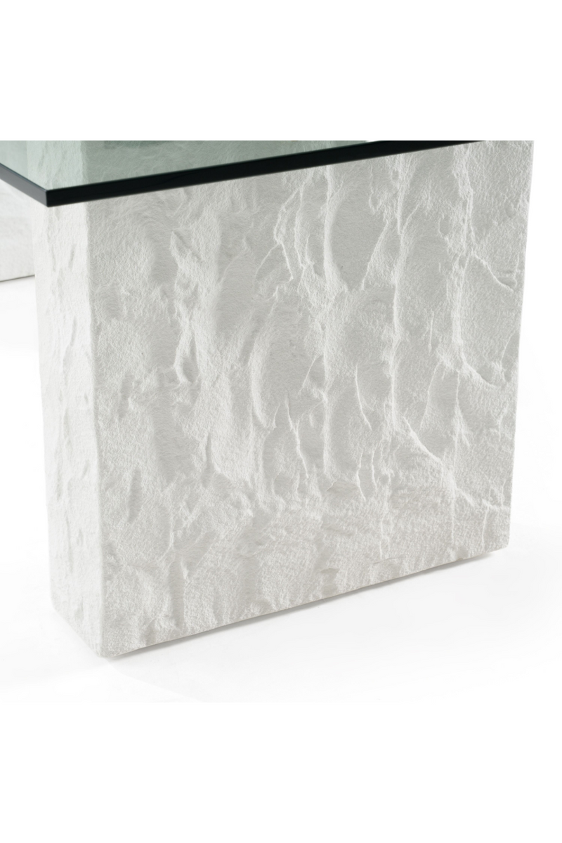 White Fiberglass Dining Table | OROA Modern Ashley | Oroatrade.com
