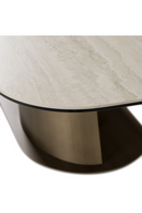 Travertine-Look Finish Dining Table | OROA Modern Kiefer | Oroatrade.com