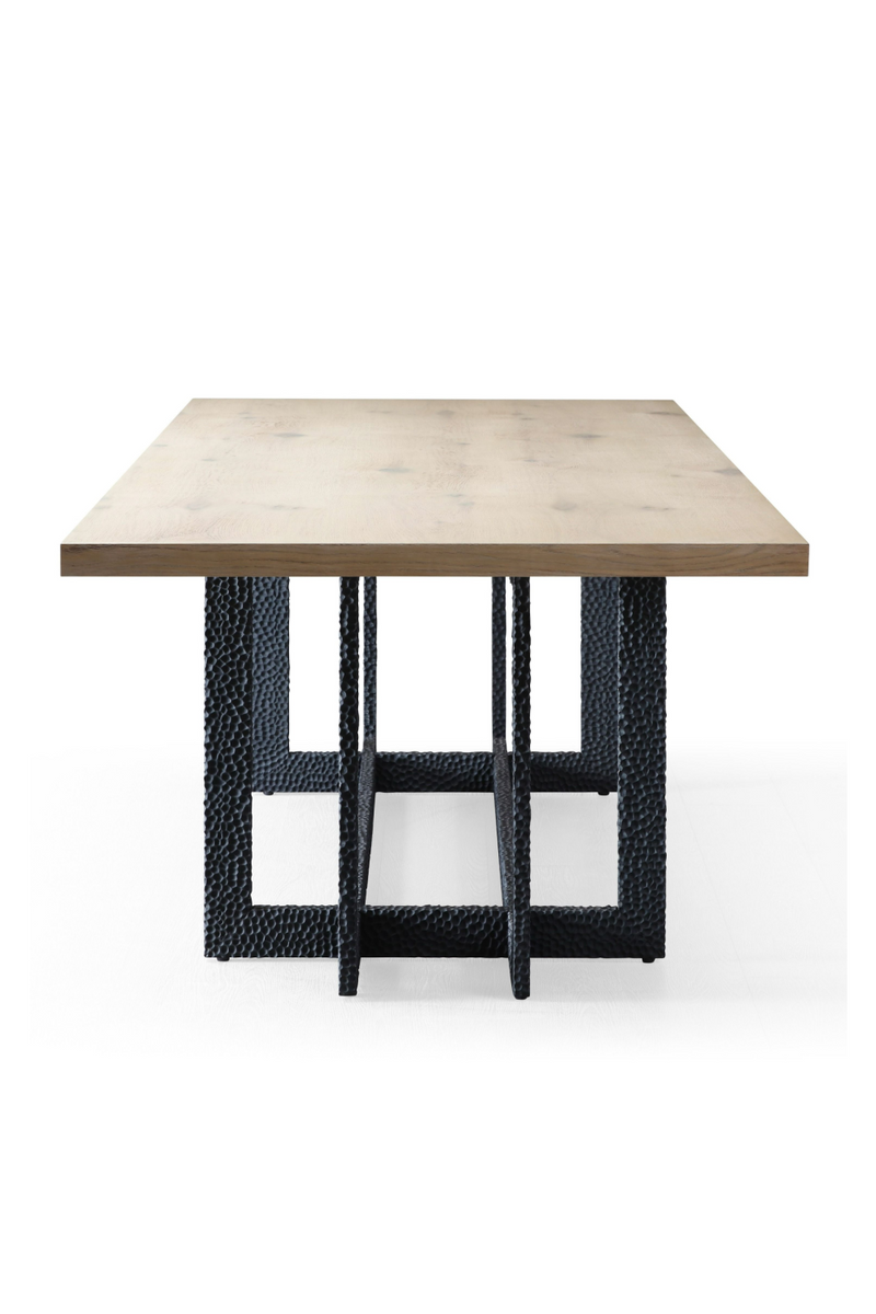 Natural Oak Veneer Dining Table | OROA Modern T8963 | Oroatrade.com