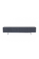 Black Ash 4-Door TV Stand | OROA Modern Cirque | Oroatrade.com