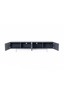 Black Ash 4-Door TV Stand | OROA Modern Cirque | Oroatrade.com